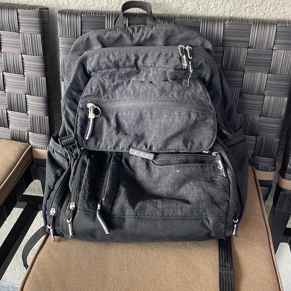 Bags Large Black Backpack With 8 Compartments Good Condition Poshmark